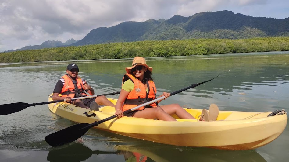 Kubang Badak Kayaking Adventure and Swimming in Langkawi